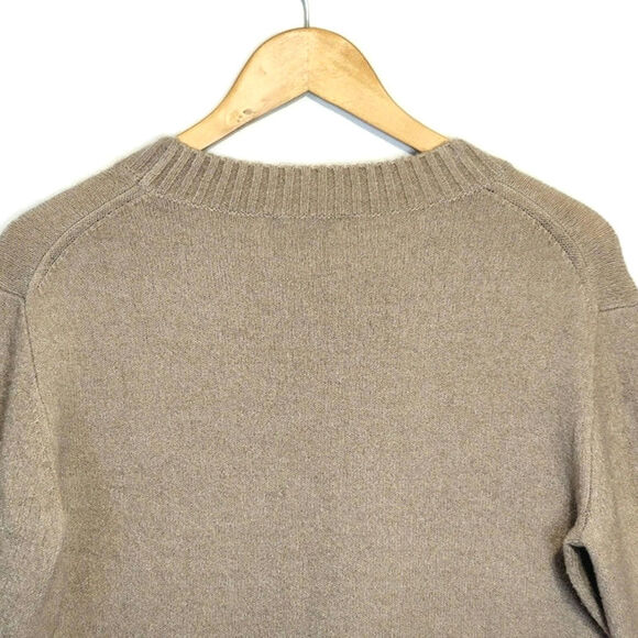 J. Crew Chevron Knit Scoop Neck Sweater Cozy Classic Preppy Layering XS - Picture 6 of 11